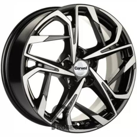 Carwel Цаган 7x17 5*114.3 ET40 DIA66.1 ABT Литой