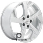 Khomen KHW 1712 7x17 5*112 ET43 DIA57.1 F-Silver Литой