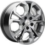 Khomen KHW 1711 6.5x17 5*114.3 ET50 DIA67.1 G-Silver Литой