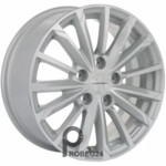 Khomen KHW 1611 6.5x16 5*112 ET46 DIA57.1 F-Silver Литой