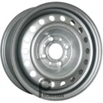 Trebl 9045 6.5x16 5*110 ET37 DIA65.1 Silver Штампованный