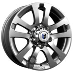 K&K Сахара-Patriot 7x18 5*139.7 ET35 DIA108.6 Дарк платинум Литой