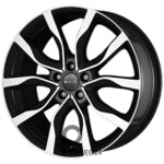 MAK Wolf 8x19 5*114.3 ET50 DIA76.1 Black mirror Литой