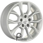 Khomen KHW 1713 7x17 5*112 ET45 DIA57.1 F-Silver Литой