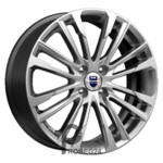 K&K Сильверстоун 6.5x17 4*108 ET45 DIA63.3 Сильвер SK Литой