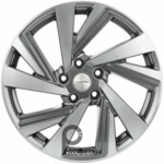 Khomen KHW 1801 7.5x18 5*112 ET43 DIA57.1 Gray-FP Литой