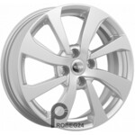 K&K КС893 6x16 4*100 ET50 DIA60.1 Сильвер Литой