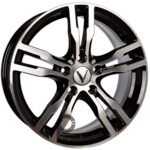 Vector B193 7x17 5*112 ET49 DIA57.1 BFP Литой