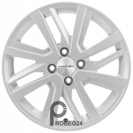 Khomen KHW 1609 6x16 4*100 ET48 DIA54.1 G-Silver Литой