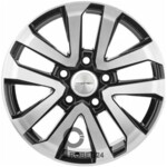 Khomen KHW 2003 8.5x20 5*150 ET58 DIA110.1 Black-FP Литой