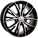 Vector B210 7x17 5*112 ET43 DIA57.1 BFP Литой