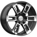 Скад Тор-18 8x18 6*139.7 ET25 DIA106.1 Алмаз Литой