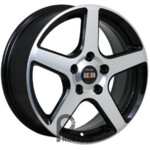 Alcasta M62 6.5x16 5*114.3 ET45 DIA66.1 BKF Литой