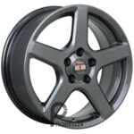 Alcasta M62 6.5x16 5*114.3 ET45 DIA60.1 Graphite Литой