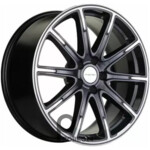 Khomen KHW 1903 9.5x19 5*112 ET40 DIA66.6 Black-FP Литой