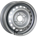 Trebl 52A45A 5x13 4*100 ET45 DIA56.6 Silver Штампованный