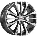 iFree Андерсен 7x17 4*100 ET37 DIA67.1 Блэк Джек Литой