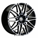 Khomen KHW 2103 9.5x21 5*112 ET37 DIA66.6 Black-FP Литой