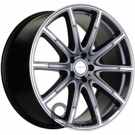 Khomen KHW 2102 9.5x21 5*112 ET30 DIA66.6 Gray-FP Литой