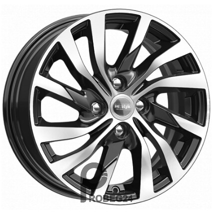 K&K КС882 6x15 4*100 ET40 DIA60.1 Алмаз черный Литой