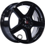 Alcasta M62 6.5x16 5*114.3 ET43 DIA67.1 BK Литой