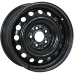 Trebl X40930 7x17 5*108 ET55 DIA63.3 Black Штампованный