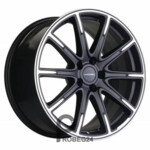Khomen KHW 1903 9.5x19 5*112 ET40 DIA66.6 Black-FP Matt Литой