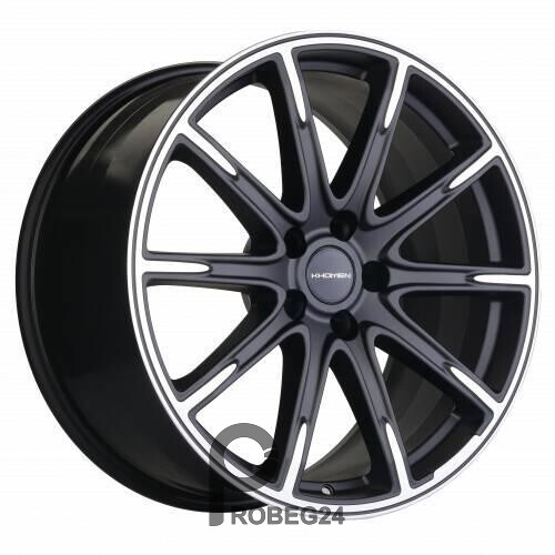 Khomen KHW 1903 9.5x19 5*112 ET40 DIA66.6 Black-FP Matt Литой