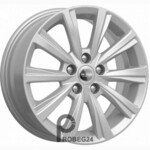 K&K КС937 6x15 5*100 ET38 DIA57.1 Сильвер Литой