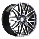 Khomen KHW 2103 9.5x21 5*112 ET37 DIA66.6 Gray-FP Литой