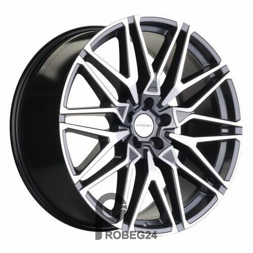 Khomen KHW 2103 9.5x21 5*112 ET37 DIA66.6 Gray-FP Литой