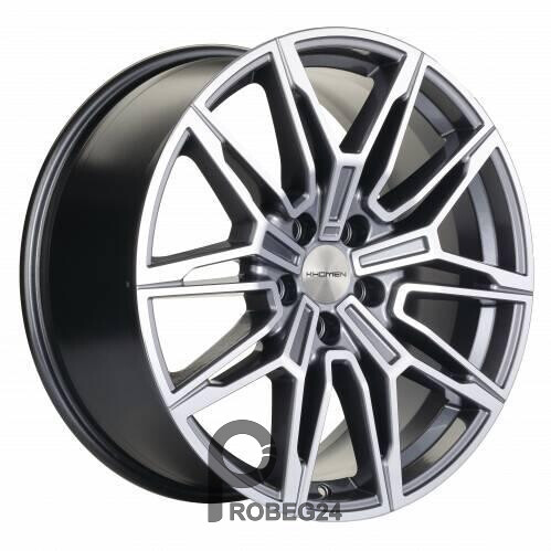 Khomen KHW 1904 8.5x19 5*112 ET38 DIA66.6 Gray-FP Литой