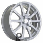 Khomen KHW 1707 6.5x17 4*100 ET44 DIA54.1 F-Silver Литой