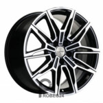 Khomen KHW 1904 9.5x19 5*112 ET40 DIA66.6 Black-FP Литой