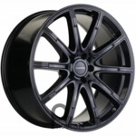 Khomen KHW 2102 10.5x21 5*112 ET45 DIA66.6 Black Литой