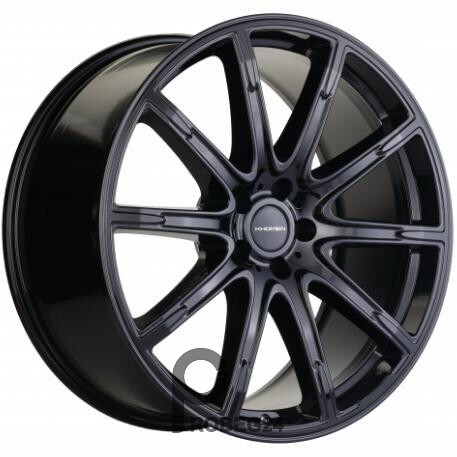 Khomen KHW 2102 10.5x21 5*112 ET45 DIA66.6 Black Литой