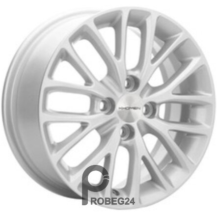 Khomen KHW 1506 6x15 4*100 ET37 DIA60.1 F-Silver Литой