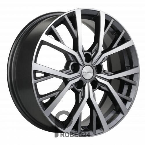 Khomen KHW 1806 7x18 5*114.3 ET37 DIA66.6 Gray-FP Литой