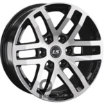 LS 1279 8.5x17 6*139.7 ET30 DIA106.1 BKF Литой