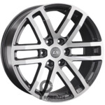 LS 1279 9x18 6*139.7 ET25 DIA67.1 GMF Литой