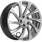 Khomen KHW 1901 7.5x19 5*112 ET43 DIA57.1 Brilliant Silver-FP Литой