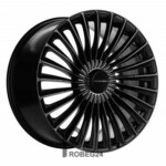 Khomen KHW 2008 8.5x20 5*112 ET38 DIA66.6 Black Литой