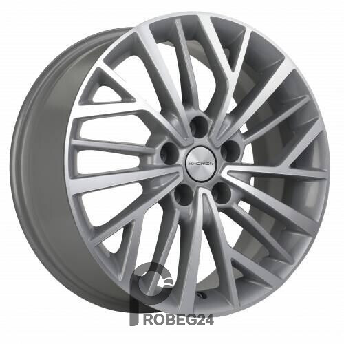 Khomen KHW 1717 7x17 5*114.3 ET45 DIA66.1 F-Silver-FP Литой