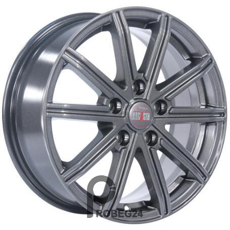 Alcasta M64 6.5x16 5*112 ET46 DIA57.1 Graphite Литой