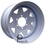 IKON MG84 7x16 5*139.7 ET10 DIA110.5 White Штампованный