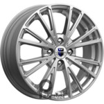 K&K Меандр 6x16 4*114.3 ET40 DIA67.1 Дарк платинум Литой