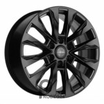 Khomen KHW 2010 8x20 6*139.7 ET35 DIA95.1 Black Matt Литой