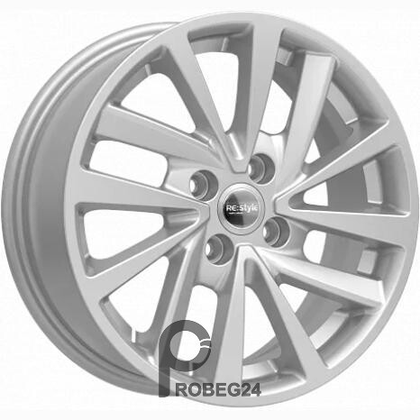 K&K КС899 6x15 4*100 ET37 DIA60.1 Сильвер Литой