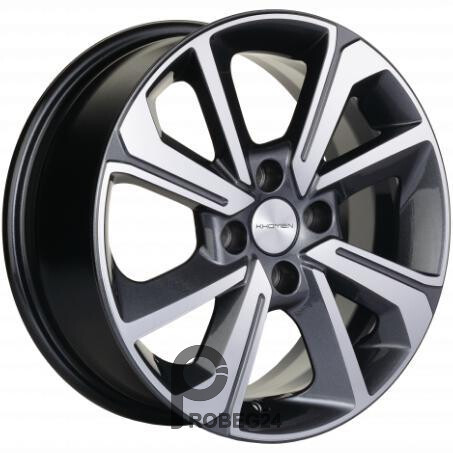 Khomen KHW 1501 6x15 4*98 ET36 DIA58.6 Gray-FP Литой