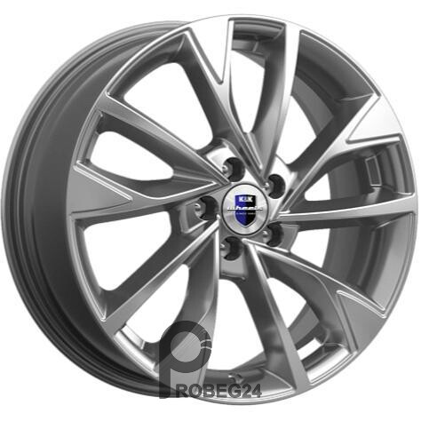 K&K Роквуд 7x17 5*115 ET40 DIA70.1 Дарк платинум Литой